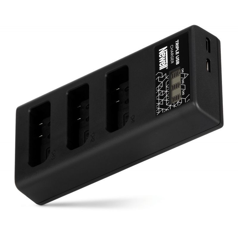 Newell CD-USB-C trīskanālu lādētājs paredzēts Nikon