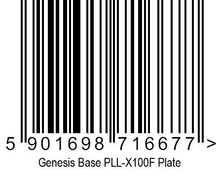 Genesis Base PLL-X100F L-Type Plāksne