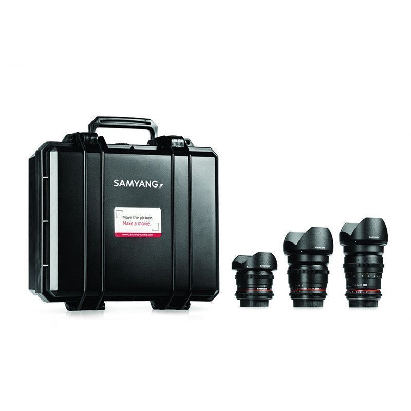 Samyang VDSLR komplekts 3 (8mm, 16mm