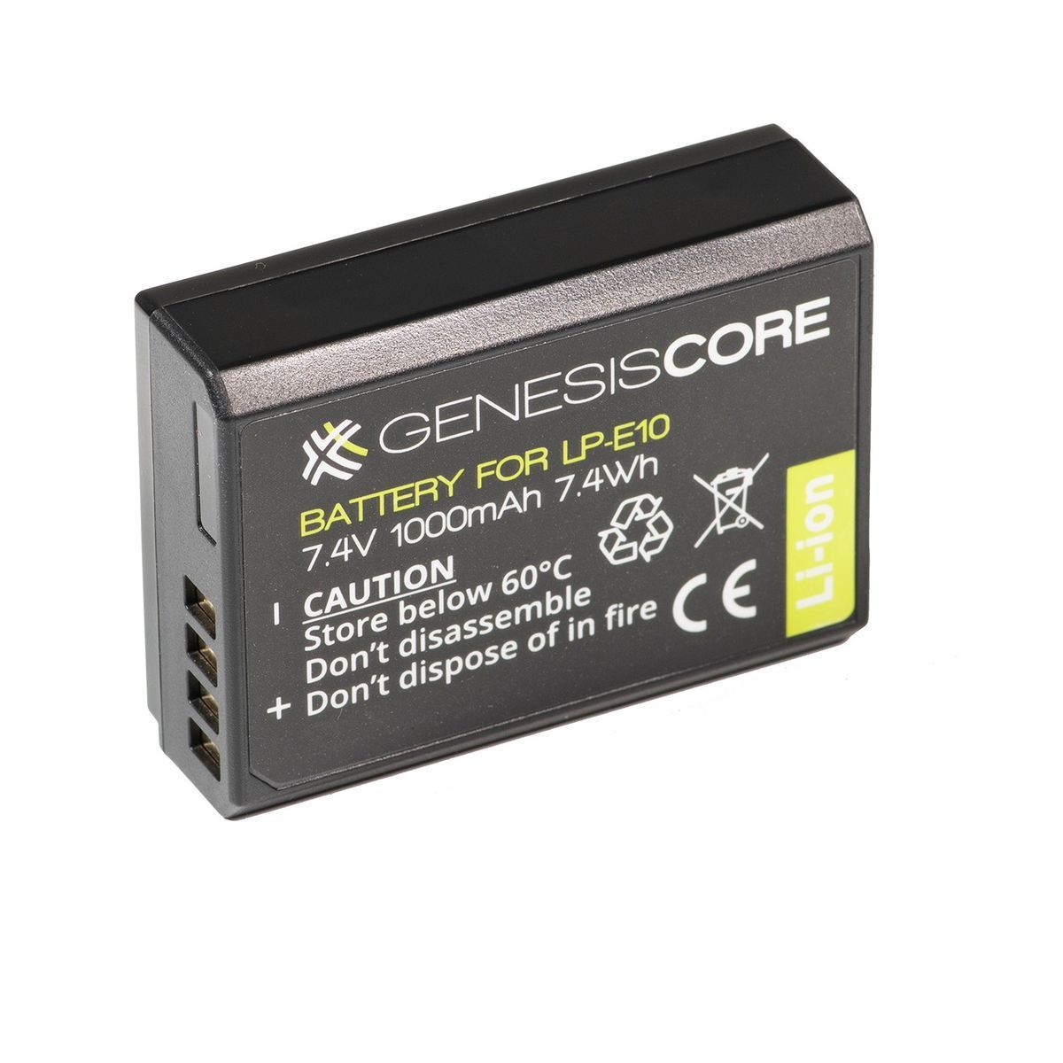 Genesis Core akumulators for  LP-E10 7