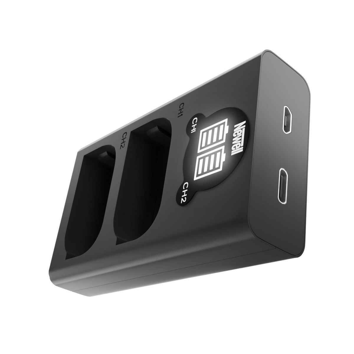 Newell DL-USB-C divkanālu lādētājs DMW-BLK22 akumulatoram