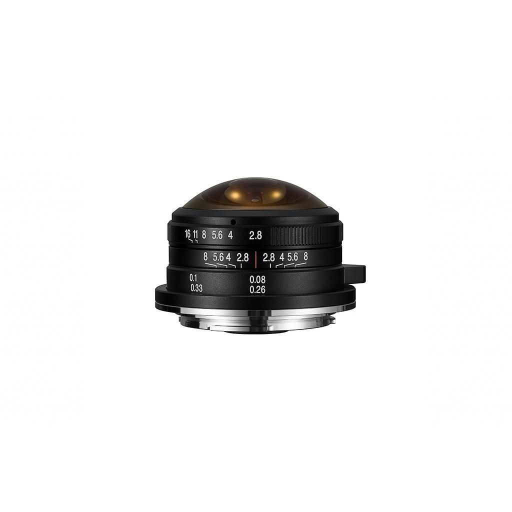 Laowa 4mm f/2,8 Fisheye paredzēts