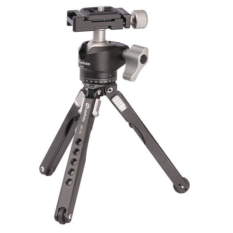 Leofoto MT-03+LH-25 statīvs ar lodveida galvu