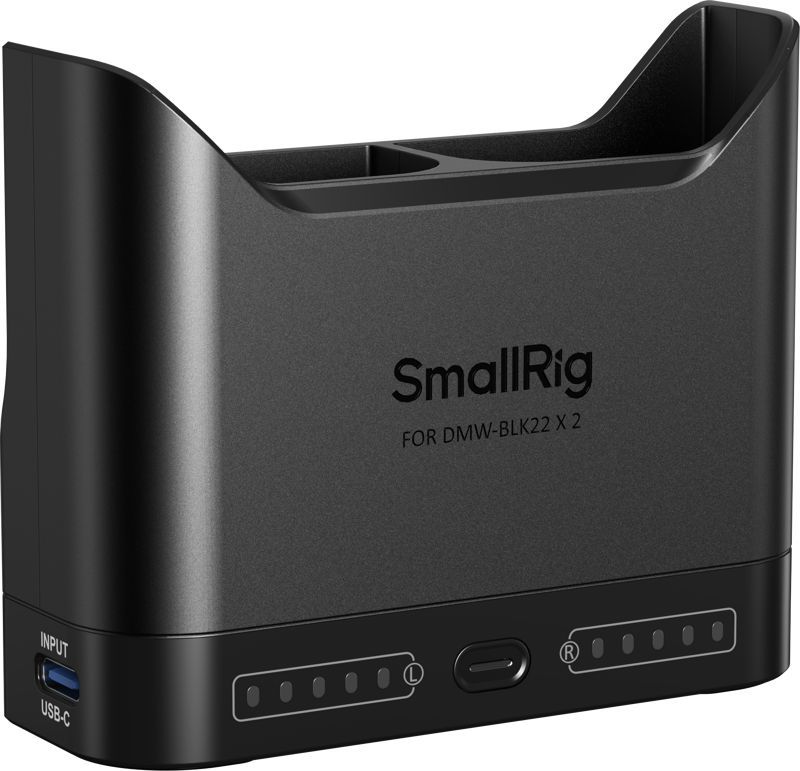 SmallRig 5492 kameras akumulatora lādētājs DMW-BLK22