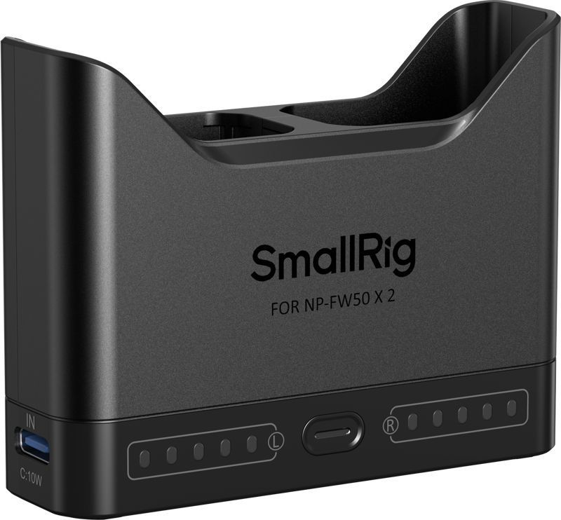 SmallRig 5493 kameras akumulatora lādētājs NP-FW50