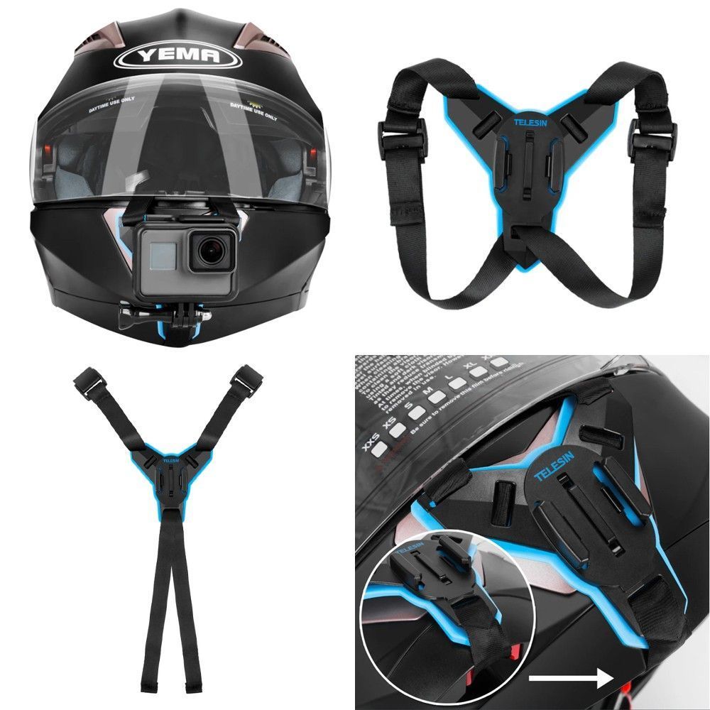 Telesin GP-HBM-MT7 ķiveres stiprinājums GoPro kamerām