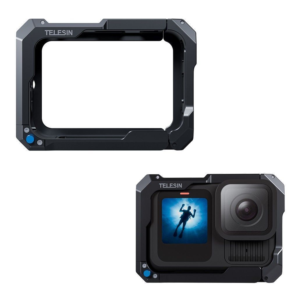 Telesin S6-FMS-15-TGP alumīnija rāmis, paredzēts GoPro