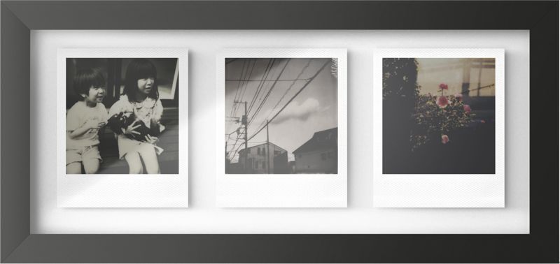 Polaroid Studio Fotogrāfijas Rāmis Triptihs -