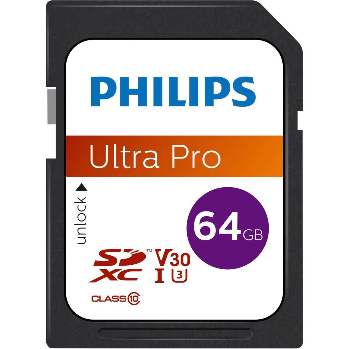 Philips SDXC Atmiņas Karte, 64GB, 10