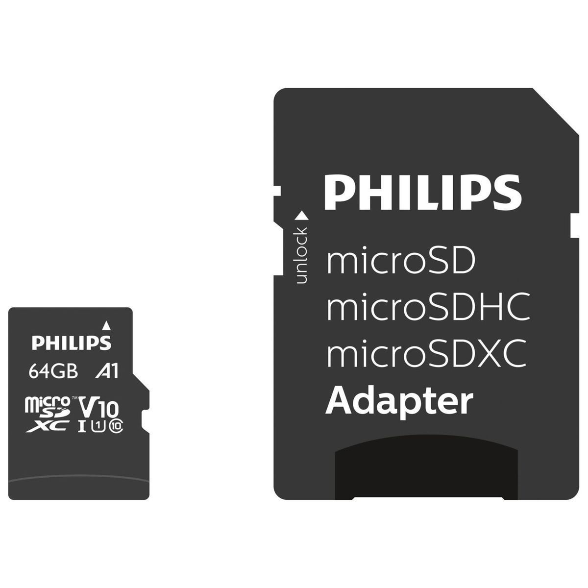 Philips MicroSDXC Card 64GB Class 10