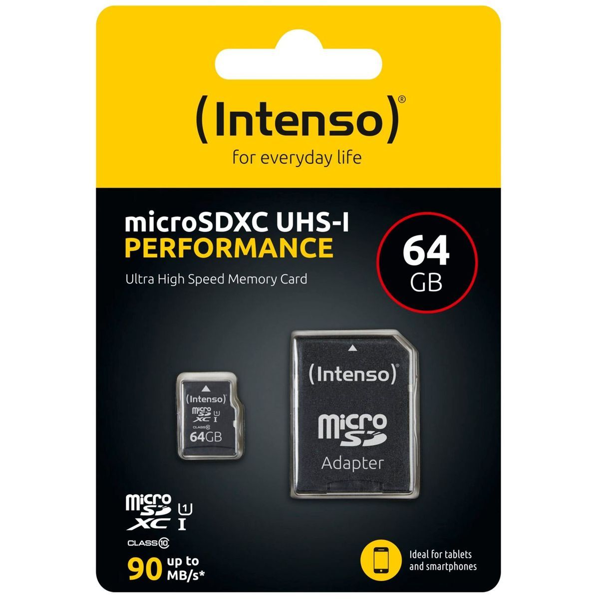 Intenso microSDXC 64GB 10. klases UHS-I