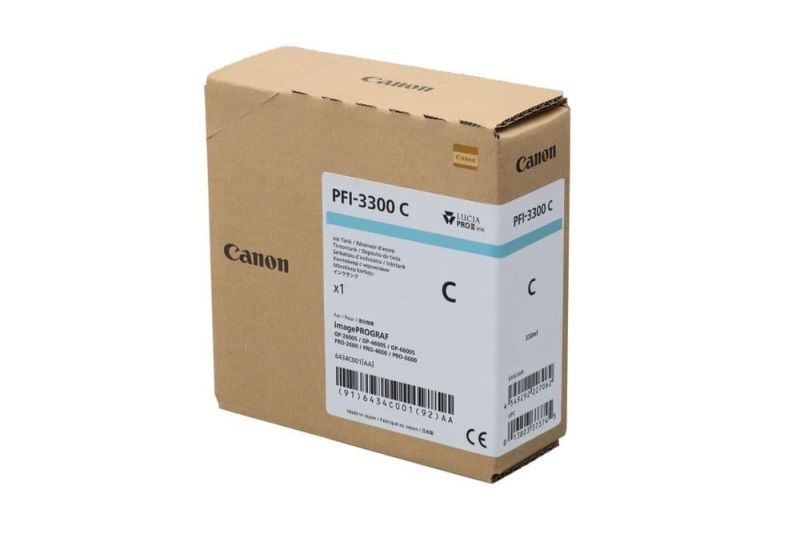 Canon tinte PFI-3300C 330ml iPF PRO-x600