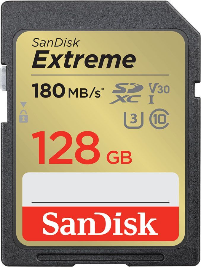 SanDisk Extreme SDXC 128GB UHS-I C10