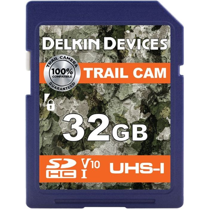Delkin SDHC Trail Cam R100/W30 U3 (V30) 32GB atmiņas karte