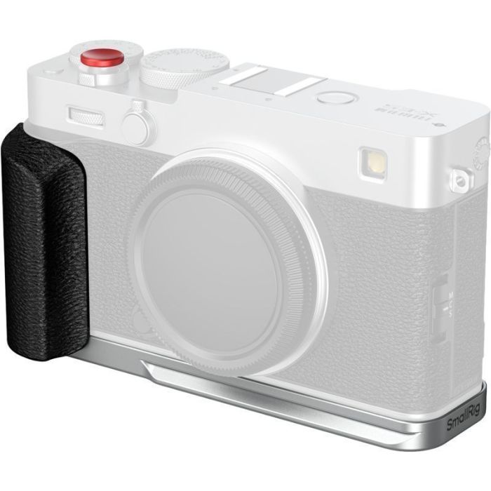SmallRig 5447 L-veida stiprinājuma plāksne ar silikona ņemtuvi FUJIFILM X-E5 sudraba krāsā