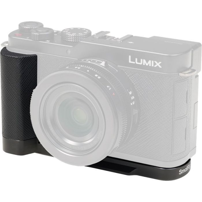 SmallRig 5700 L-veida montāžas plate ar rokturi paredzēts Panasonic Lumix L10 melna