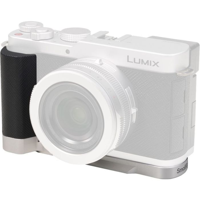 SmallRig 5701 L-veida montāžas plate ar rokturi paredzēts Panasonic Lumix L10 sudraba