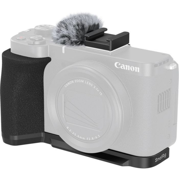 SmallRig 5808 L-Formas Montāžas plāksne ar rokturi Canon PowerShot V1 (Melna)