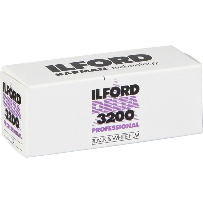 Ilford Delta 3200 120 melnbaltā filma