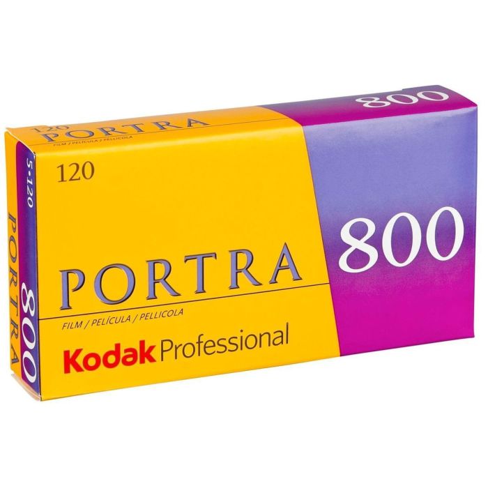 Kodak Portra 800 120 C41 krāsainā filma