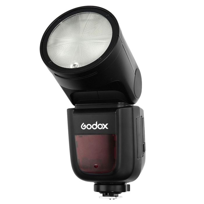 Godox Speedlite V1 apaļās galvas kameras zibspuldze Canon
