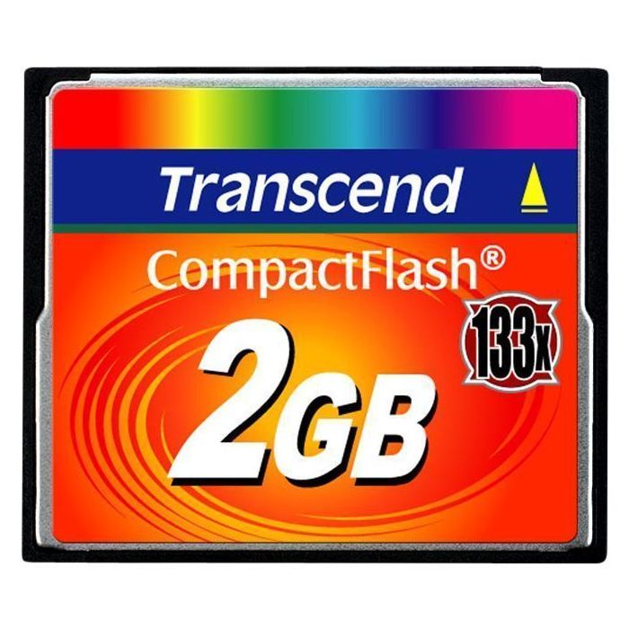 Transcend Compact Flash 2GB Karte MLC 133X