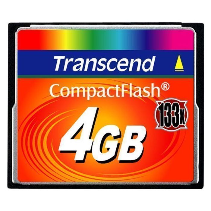 Transcend Compact Flash 4GB Karte MLC 133X