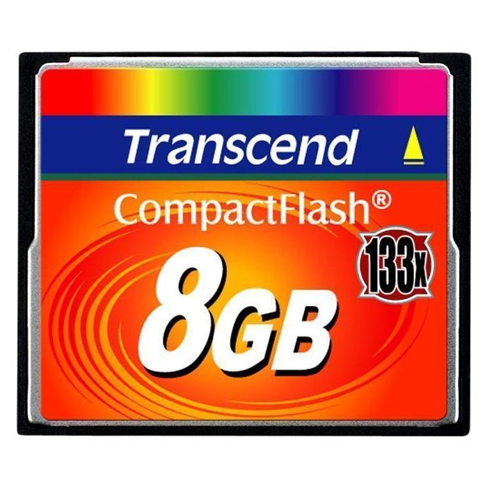 Transcend Compact Flash 8GB Karte MLC 133X