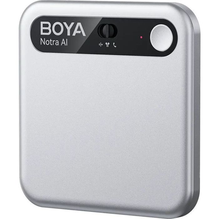 Boya Notra AI Note Taker, sudraba