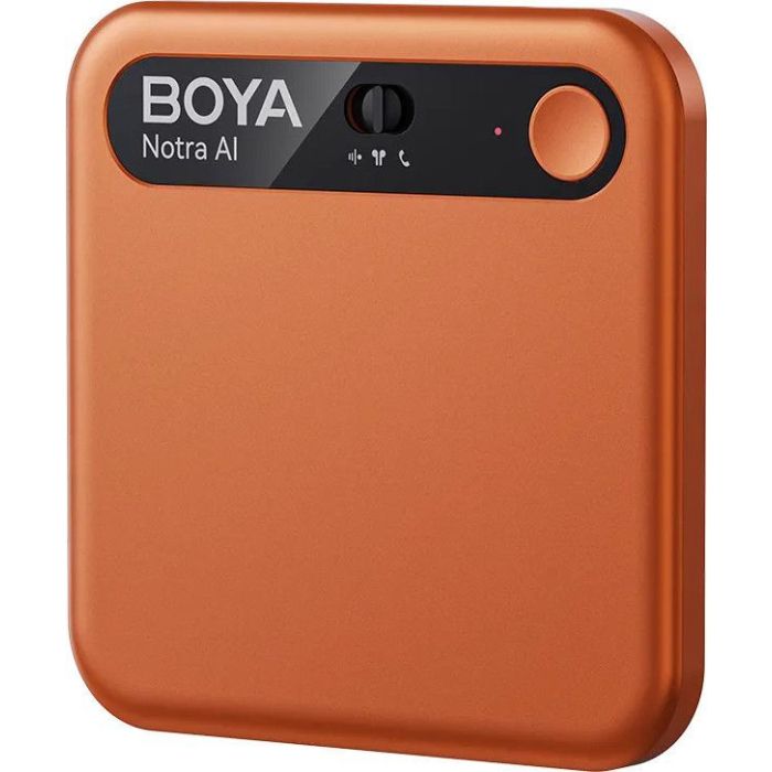 Boya Notra AI Note Taker, kosmosa oranža