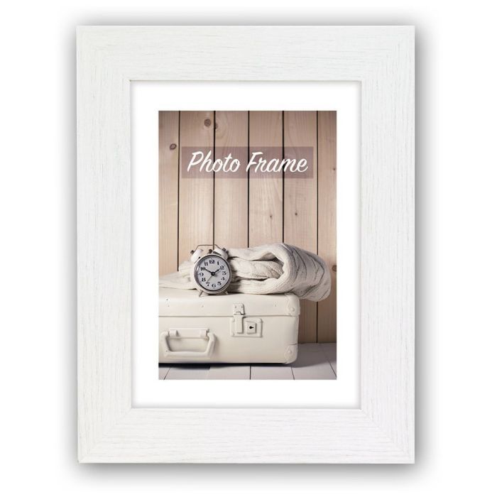 Zep Wooden Photo Frame V21683 Nelson 3 White 15x20cm