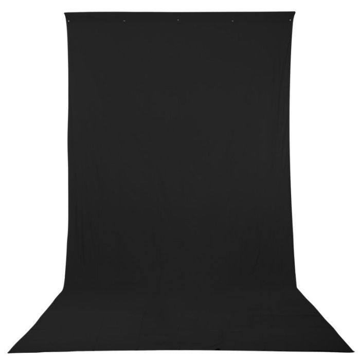 Fomei Auduma fons 2.7x2.9m Batikots Melns