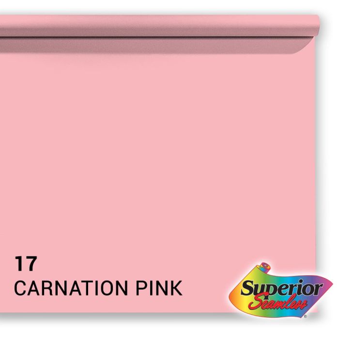 Superior papīra fons 17 Carnation Pink 2,72 x 11m