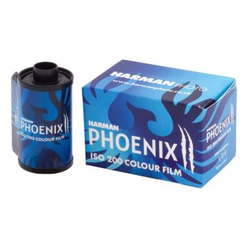 HARMAN Phoenix II 200 | 135/24, krāsu negatīvā filma (C-41)