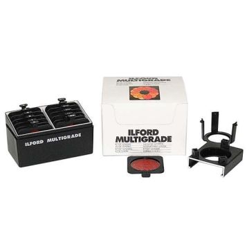 Ilford Multigrade filtru komplekts (00-5), stikls zem objektīva