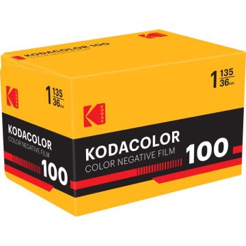 Eastman Kodak Kodacolor 100 krāsainā foto filma, 135-36 kadri