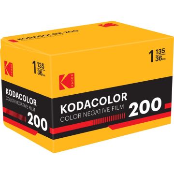 Eastman Kodak Kodacolor 200 135-36 kadri, krāsu foto filma