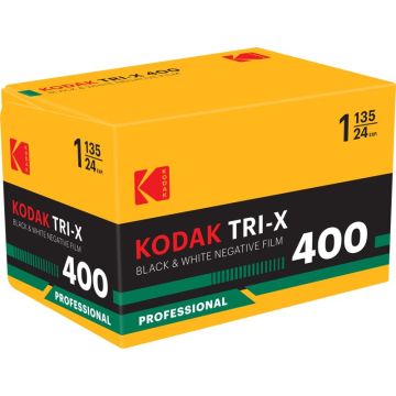 Eastman Kodak Tri-X 400 melnbaltā foto filma, 135-24 kadri