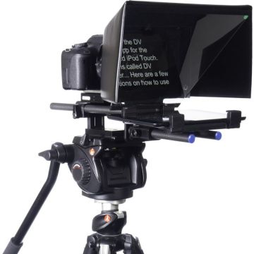 Datavideo TP-500 DSLR teleprompters ar 15mm sliedi bez tālvadības