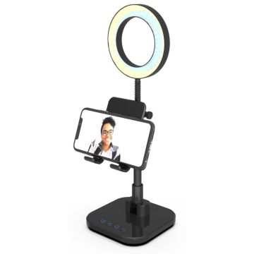 Digipower Success tālruņa turētājs ar 6" gredzena gaismu