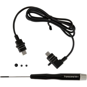 Transcend ķermeņa kameras piederuma komplekts I kabelis DrivePro Body 30/60/70