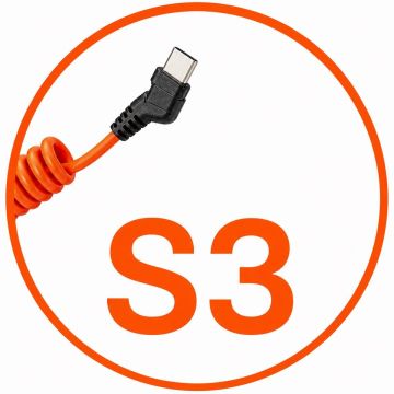 Miops kameras savienojuma kabelis Sony S3, oranžs
