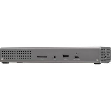 OWC Doks Thunderbolt 4 Go Doks paredzēts Mac & Windows, iebūvēts strāvas padevējs
