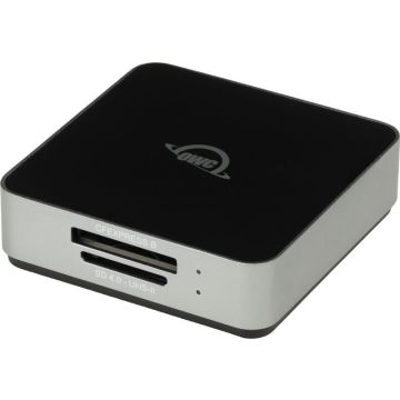 OWC Atlas USB-C divu slotu CFexpress Type B un SDXC UHS-II karšu lasītājs