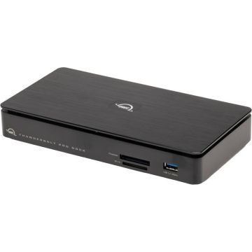 OWC Dock Thunderbolt 3 Pro Dock ar 10G Ethernet, CFexpress un SD karšu lasītājiem, Thunderbolt (USB-C)