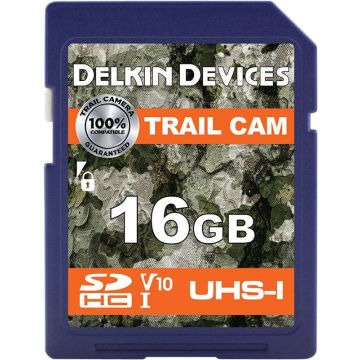 Delkin SDHC Trail Cam R100/W30 (V10) 16GB atmiņas karte