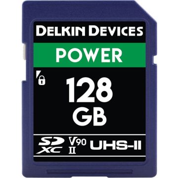 Delkin SDXC Jauda 2000X UHS-II U3 (V90) R300/W250 128GB