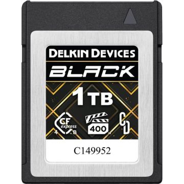 Delkin CFexpress 4.0 BLACK | Type B | R3630/W3130 (VPG400) 1TB