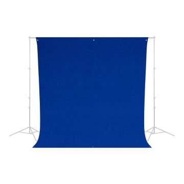 Westcott neburzīgs hromatslēgas fons 2,7x3m, zils
