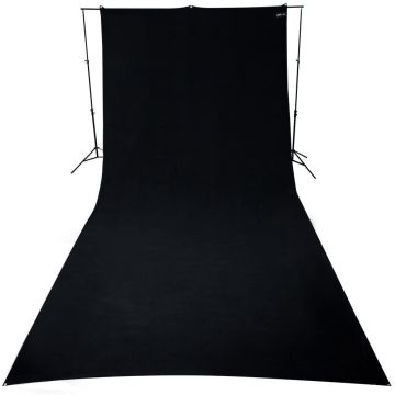 Westcott neburzīgs fons 2,7x6,1m, melns